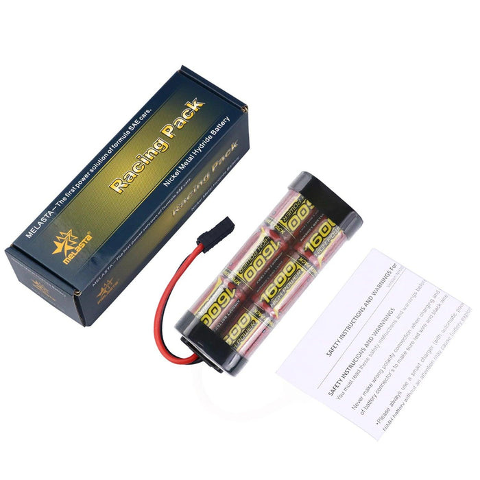 2/3A 7.2V 1600mAh 6-Cells NiMH Battery (Traxxas) - upgraderc
