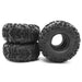 2/4PCS 2.2" 140x60mm 1/10 Crawler Wheel Tires (Rubber) - upgraderc