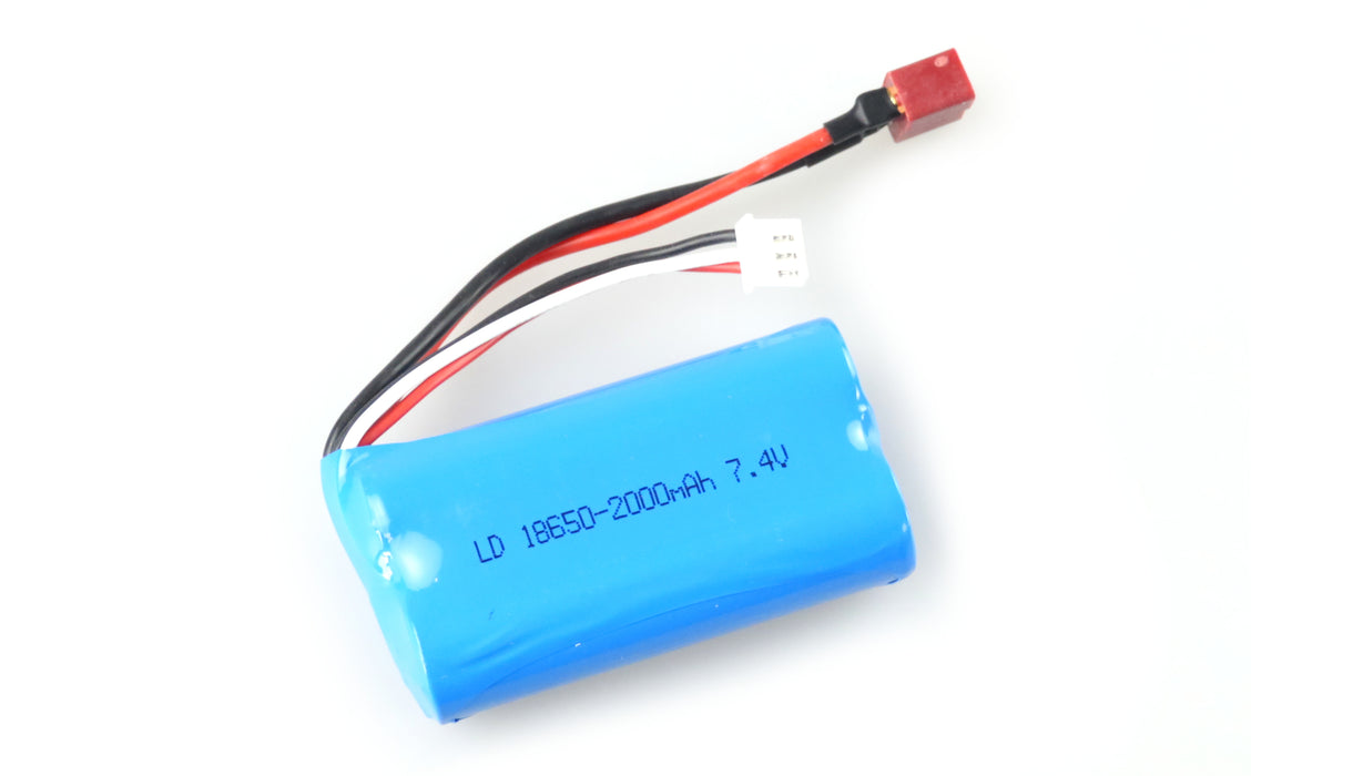 Li-Ion Akku 2S 7,4V 2000mAh T-Stecker for Dirt Climbing 1/10