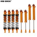 2/8PCS Front/Rear 135~160mm Oil Shock Absorber for Traxxas UDR 1/7 (Aluminium) Schokdemper New Enron 8P FRONT-REAR ORANGE 