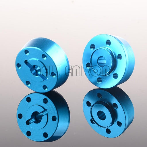 2PCS 2.2" 14mm Front Wheel HEX for Axial Yeti 1/10 (Aluminium) Hex Adapter New Enron Blue 