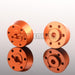 2PCS 2.2" 14mm Front Wheel HEX for Axial Yeti 1/10 (Aluminium) Hex Adapter New Enron Orange 