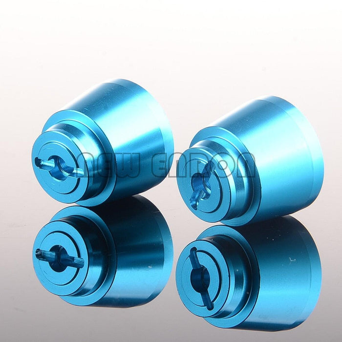 2PCS 2.2" 22mm Rear Wheel HEX for Axial Yeti 1/10 (Aluminium) AX31266 Hex Adapter New Enron Blue 