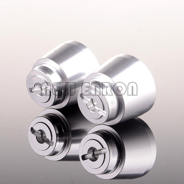 2PCS 2.2" 22mm Rear Wheel HEX for Axial Yeti 1/10 (Aluminium) AX31266 Hex Adapter New Enron Silver 