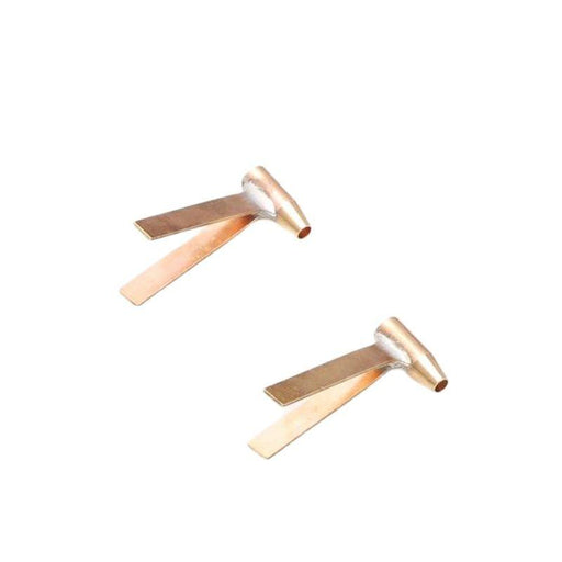 2PCS 2mm Double Arm Propeller Shaft Bracket (Messing) Onderdeel upgraderc 