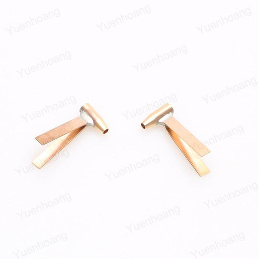 2PCS 2mm Double Arm Propeller Shaft Bracket (Messing) Onderdeel upgraderc 