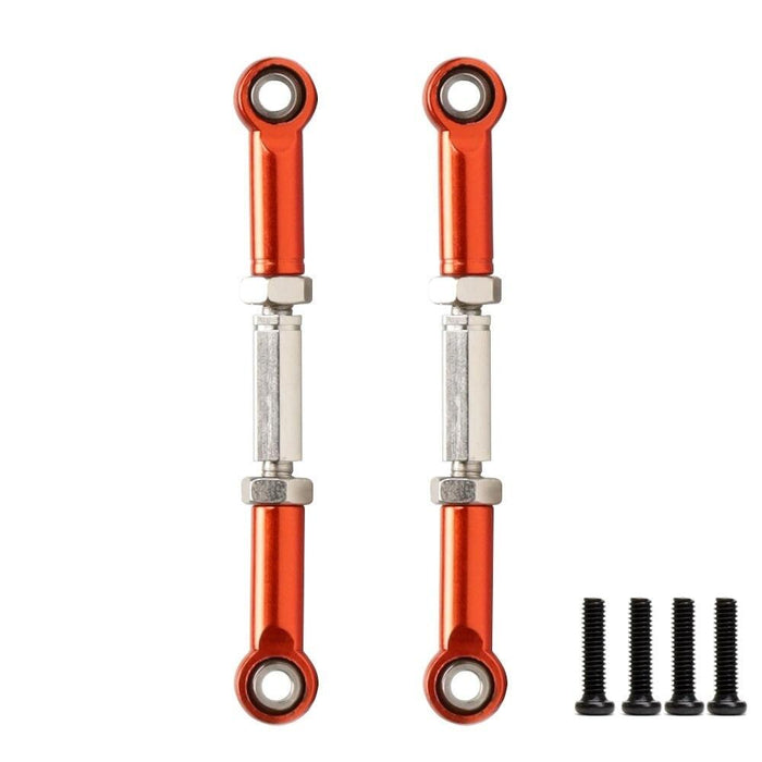 2PCS 47-54mm Pull Rod for Traxxas Slash 4WD 1/16 (Aluminium) 7038X Onderdeel New Enron RED 