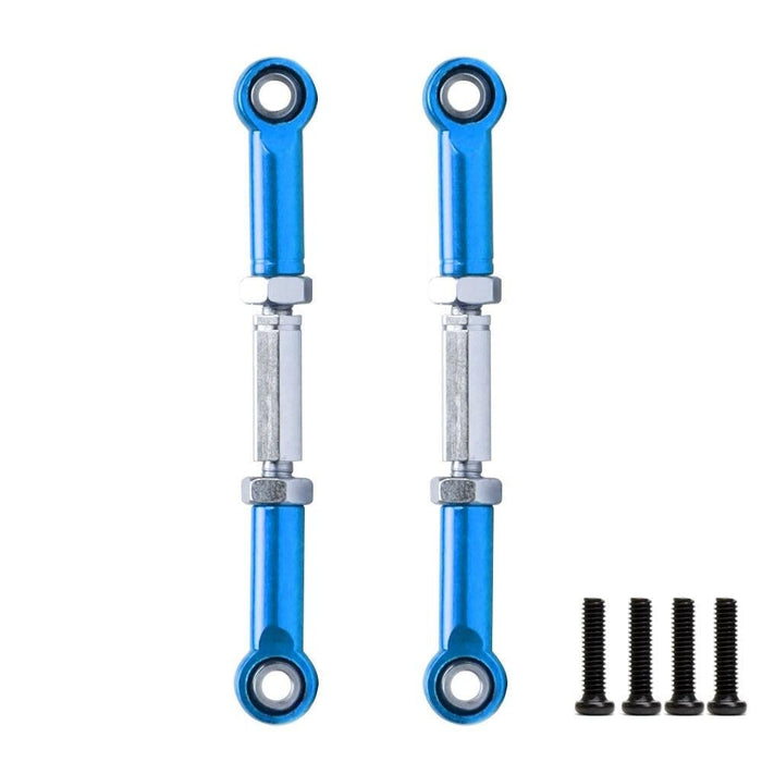 2PCS 47-54mm Pull Rod for Traxxas Slash 4WD 1/16 (Aluminium) 7038X Onderdeel New Enron BLUE 