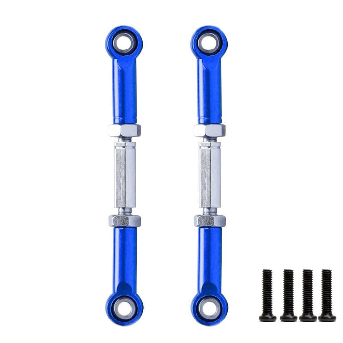 2PCS 47-54mm Pull Rod for Traxxas Slash 4WD 1/16 (Aluminium) 7038X Onderdeel New Enron NAVY 