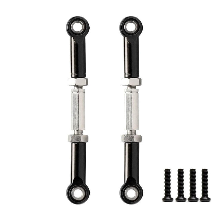 2PCS 47-54mm Pull Rod for Traxxas Slash 4WD 1/16 (Aluminium) 7038X Onderdeel New Enron BLACK 