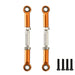 2PCS 47-54mm Pull Rod for Traxxas Slash 4WD 1/16 (Aluminium) 7038X Onderdeel New Enron ORANGE 