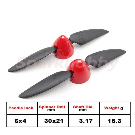 2PCS 6x4~11x6 Folding Propeller w/ 2.3~4.0mm Spinner Cover Onderdeel HAOYE 2 set 6x4 3.17mm 