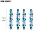 2PCS 70~120mm 1/10 Dual Springs Shock Absorber (Aluminium) Schokdemper New Enron 4Pcs Blue 70mm 