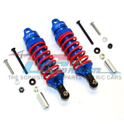 2PCS 87mm Front/Rear Shock Absorbers for Traxxas XO-1 1/7 (Aluminium) - upgraderc