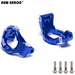 2PCS Caster Blocks for Traxxas MAXX 4S 1/10 (Aluminium) 8932 8940 Onderdeel New Enron BLUE 