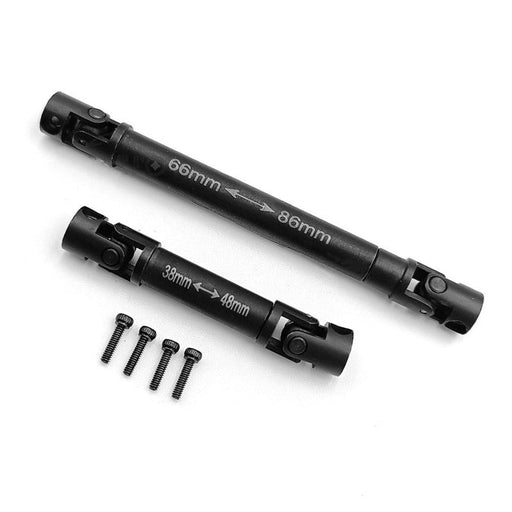 2PCS Center Drive Shaft for Axial SCX24 Gladiator 1/24 (Staal) - upgraderc