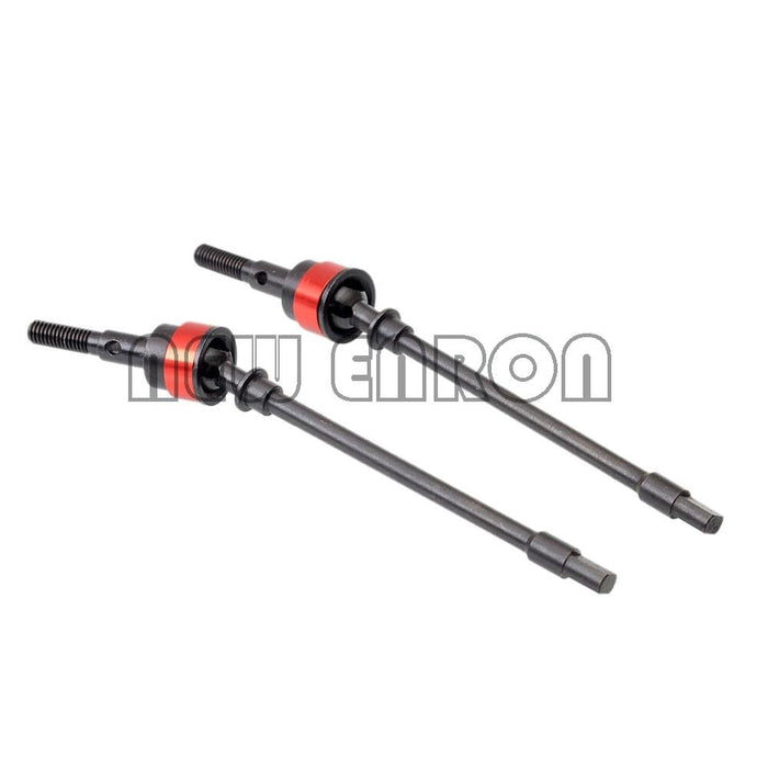 2PCS CVD Drive Shaft for AXIAL SCX10 Wrangler 1/10 (Metaal) Onderdeel New Enron 