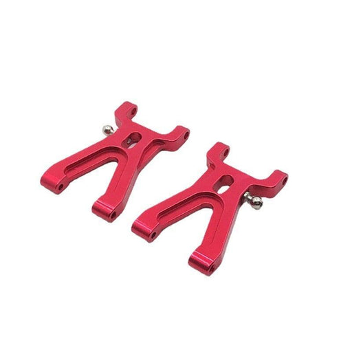 2PCS Front Swing Arms for WLtoys 1/18 (Metaal) Onderdeel upgraderc Red 