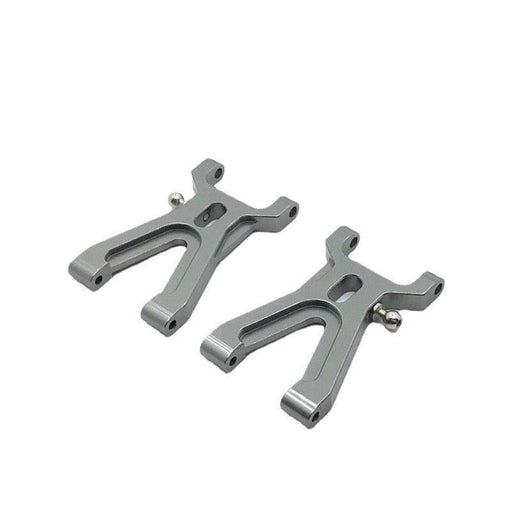 2PCS Front Swing Arms for WLtoys 1/18 (Metaal) Onderdeel upgraderc Gray 