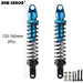 2PCS Front/Rear 155-175mm 1/5 Shock Absorber (Aluminium) Schokdemper New Enron BLUE 165MM 