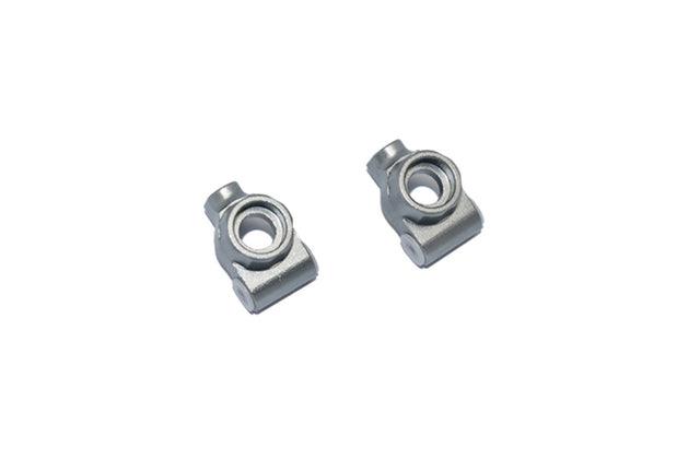 2PCS Rear Fixed Cup for LOSI Mini-T 2.0 (Metaal) Onderdeel upgraderc Silver 