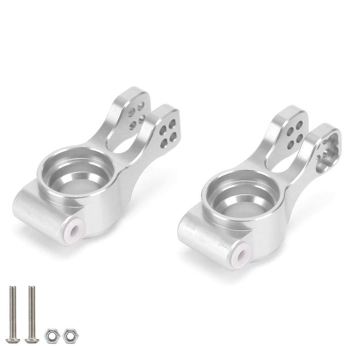 2PCS Rear Hub Carrier for Arrma Seton 6S 1/10 (Aluminium) AR330374 Onderdeel New Enron SILVER 