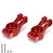 2PCS Rear Hub Carrier for Arrma Seton 6S 1/10 (Aluminium) AR330374 Onderdeel New Enron RED 