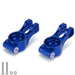 2PCS Rear Hub Carrier for Arrma Seton 6S 1/10 (Aluminium) AR330374 Onderdeel New Enron BLUE 