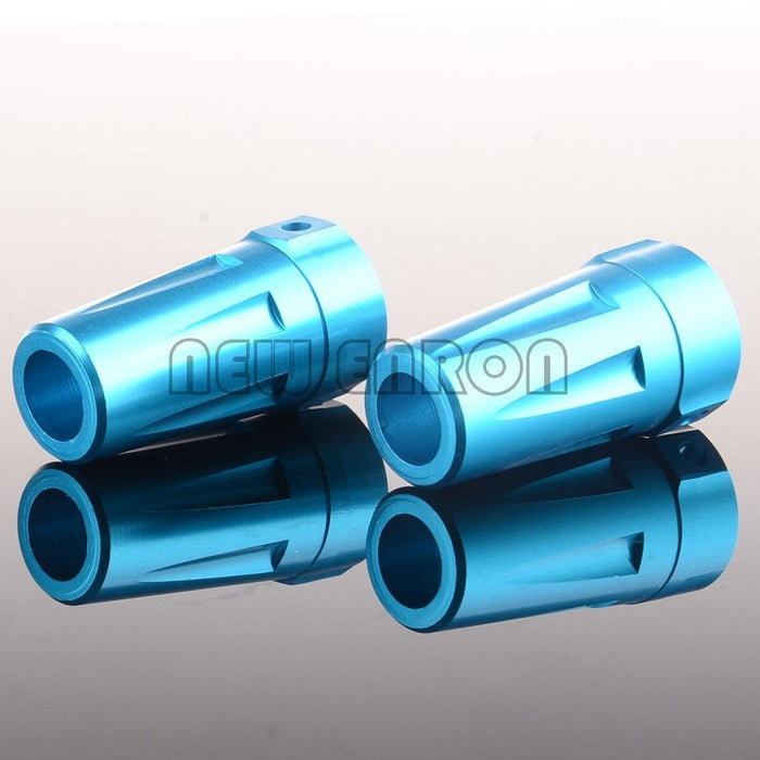 2PCS Rear Knuckle Axle Adapter for Axial Yeti 1/10 (Aluminium) AX80071 Onderdeel New Enron Blue 