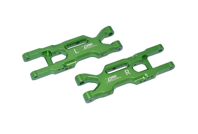 2PCS Rear Lower Arm for Losi Mini-T 2.0 (Metaal) Onderdeel upgraderc Green 