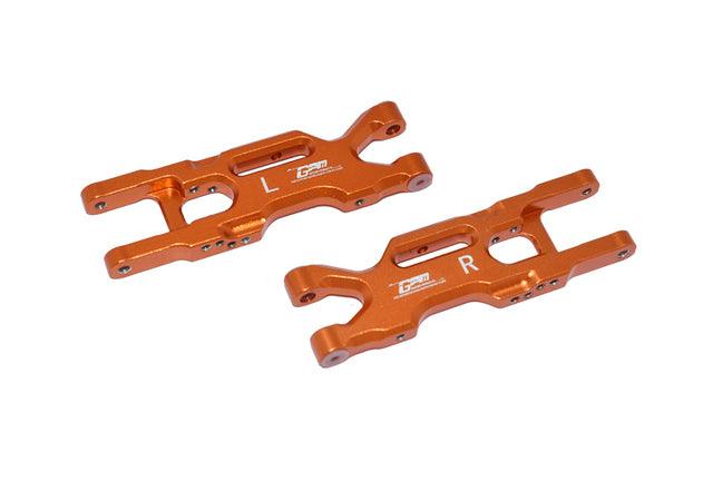 2PCS Rear Lower Arm for Losi Mini-T 2.0 (Metaal) Onderdeel upgraderc Orange 