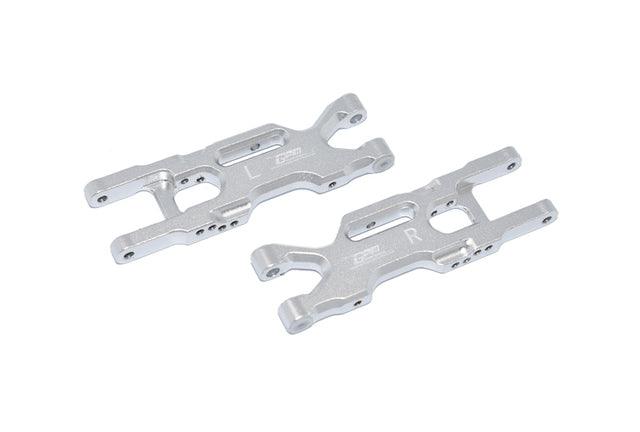 2PCS Rear Lower Arm for Losi Mini-T 2.0 (Metaal) Onderdeel upgraderc Silver 