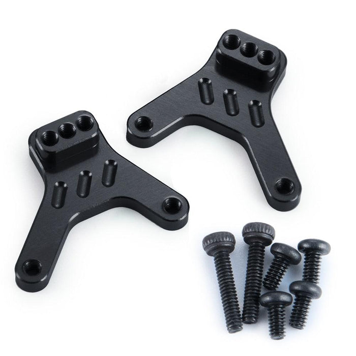 2PCS Rear Shock Tower for Jimny 1/18 (Aluminium) Onderdeel Yeahrun Black 