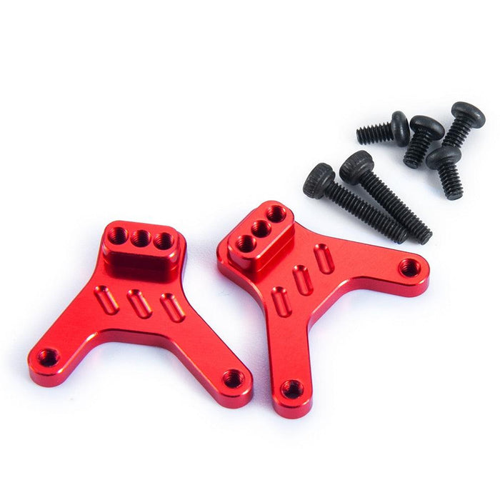 2PCS Rear Shock Tower for Jimny 1/18 (Aluminium) Onderdeel Yeahrun Red 