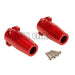 2PCS Rear Straight Adapters Axle Carriers for Axial SCX10 II 1/10 (Aluminium) AX31383 - upgraderc