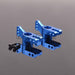 2PCS Rear Stub Axle Hub Carrier for WLtoys 1/12 (Aluminium) 959-09 Onderdeel New Enron DARK BLUE 