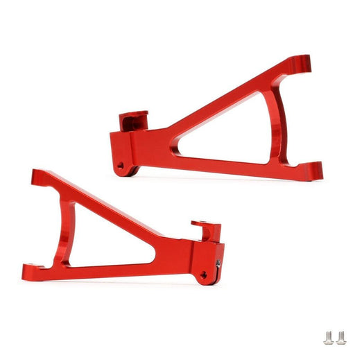 2PCS Rear Upper/Lower Suspension Arm for Traxxas E-Revo 1/16 (Aluminium) - upgraderc