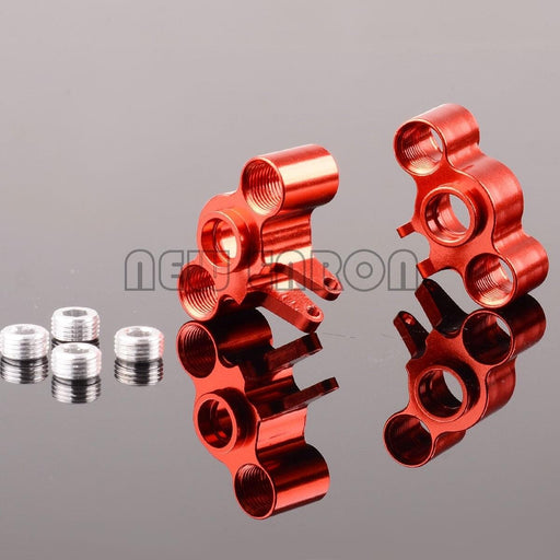 2PCS Steering Hub Carrier for Traxxas 1/16 (Aluminium) 7034 Onderdeel New Enron RED 