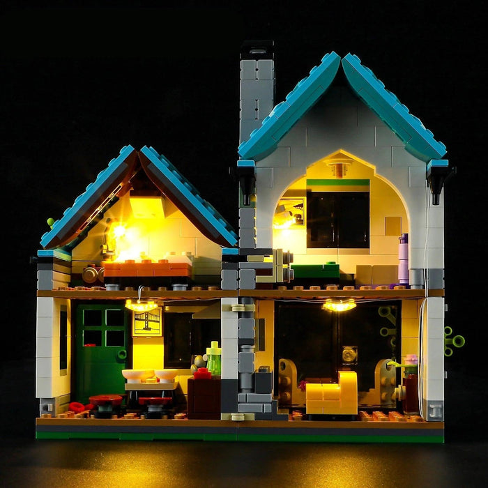 31139 Cozy House Building Blocks LED Light Kit - upgraderc
