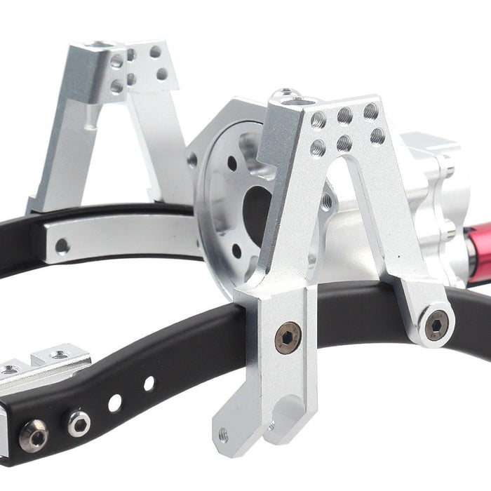 313mm Wheelbase Prefixal Gearbox Metal Chassis Frame & Parts for 1/10 Crawler (Metaal) Onderdeel Injora 