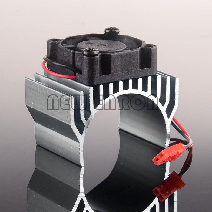36mm 540/550 Motor Heat Sink w/ Cooling Fan Koeling New Enron SILVER 