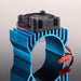36mm 540/550 Motor Heat Sink w/ Cooling Fan Koeling New Enron Blue 