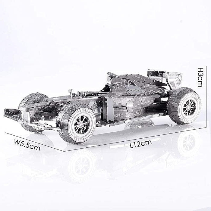 3D Formula Race Car Model (69 Metaal Stukken) Bouwset Piececool 