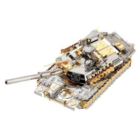 3D M1A2 SEP TUSK II TANK Model (188 Metaal Stukken) Bouwset Piececool 