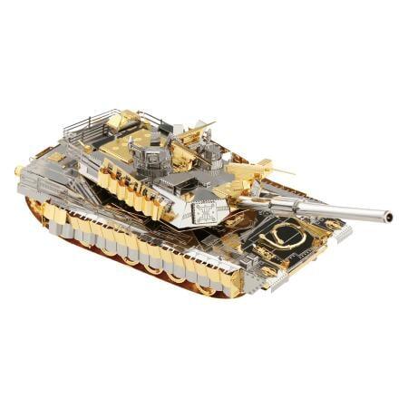 3D M1A2 SEP TUSK II TANK Model (188 Metaal Stukken) Bouwset Piececool 