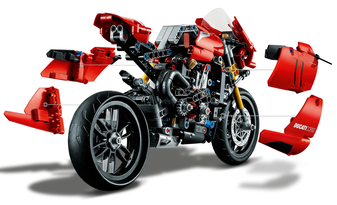 Ducati Panigale V4 R Building Blocks (646 pieces)