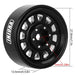 4PCS 1.0" 27.9x13.5mm 1/24 1/18 Beadlock Wheel Rims (Aluminium) - upgraderc
