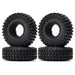 4PCS 1.0" 54x20mm 1/24 Crawler Tires (Rubber) - upgraderc