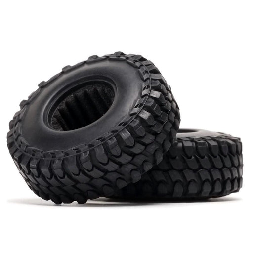 4PCS 1.0" 54x20mm 1/24 Crawler Tires (Rubber) - upgraderc