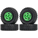 4PCS 1.0" 60x20mm 1/24 Crawler Wheel Set (Aluminium+Rubber) - upgraderc